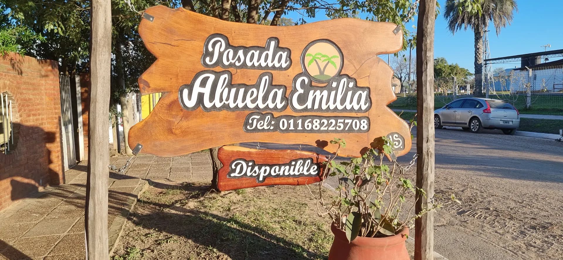 Entrada de la posada